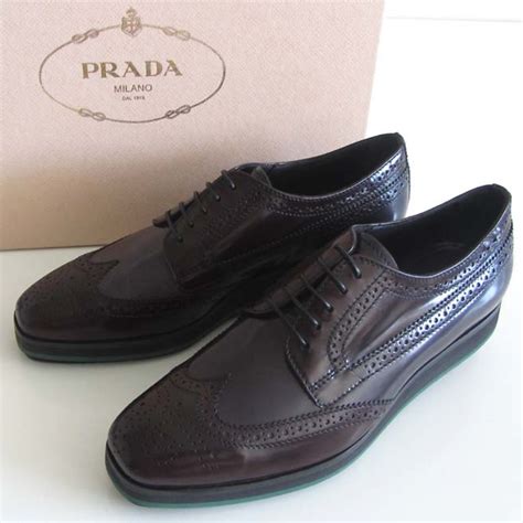 prada wingtip brogues|Prada Brogues for Men .